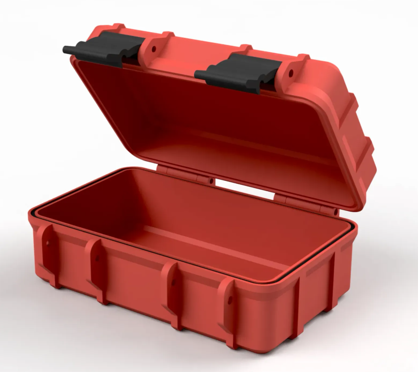 3D Printing Small Pelican style cases or ruggedized boxes.
