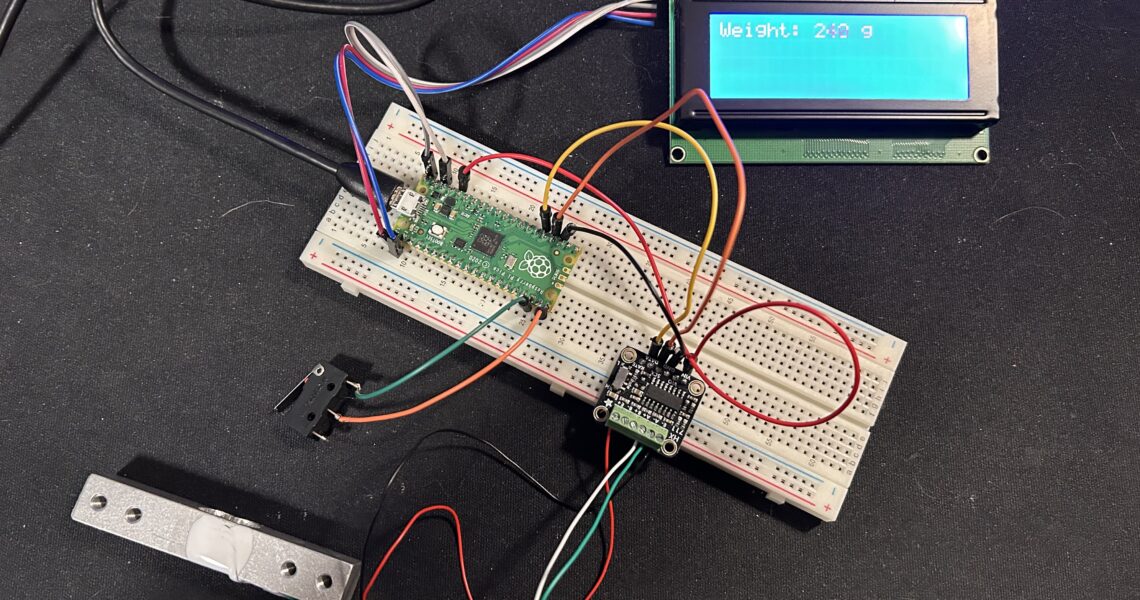 Building a Raspberry Pi Pico-Based Digital Scale with an HX711 Load Cell and I2C LCD